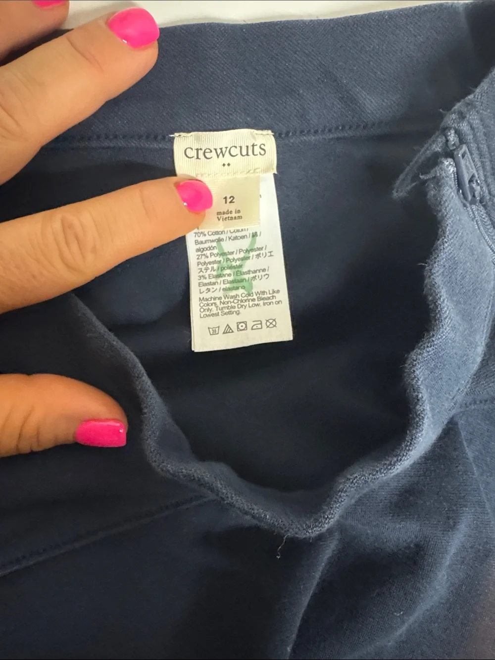 Crewcuts navy circle